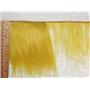 mohair weft  coarse unglazed ,yellow Gold straight hair 5-7x 45"  25563 QP