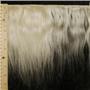 mohair weft Undyed coarse straight 8 x 43" 24079 HP