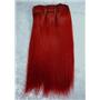 Red straight mohair weft coarse 6-8" x100" 25894 HP