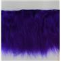 Yak hair weft fine clown wig making weft dyed violet B1% 5g 7-8"x134"  FP 26268