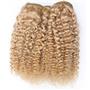 Light strawberry blonde 24  bebe curl- mohair weft coarse 7-8" x200" 26582 FP