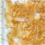 Orange N 0.1%  silky fine yearling angora  Mohair curls 1 oz  26290