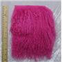 3 "sq fuschia 2 tibetan lambskin doll hair Seam 23875
