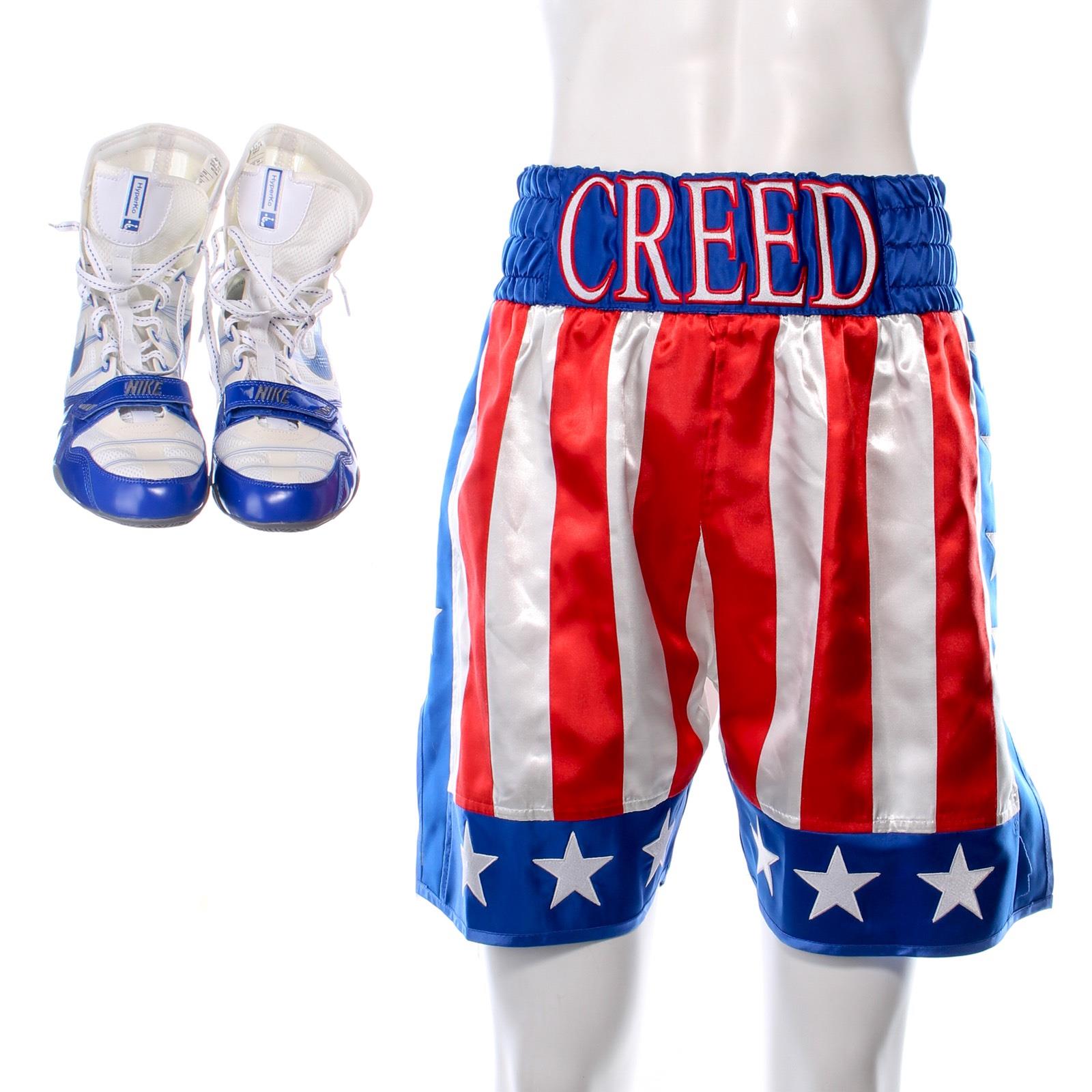 Creed 2 Адонис Creed экран носить трюк двойную коробку шорты и туфли Ch