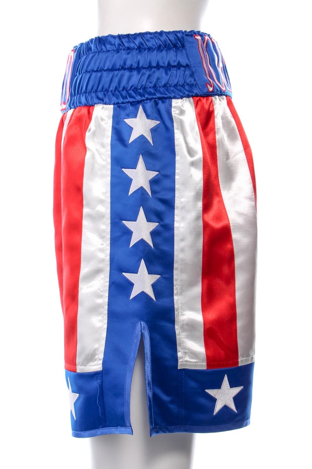 Creed 2 Adonis Creed Screen Worn Stunt Double Boxing Shorts & Shoes Ch ...