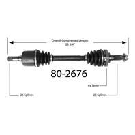 Right cv axle 1998 ford escort zx2 #7