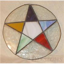 10 " Pentagram Wicca Altar Table Accent or Wall Plaque