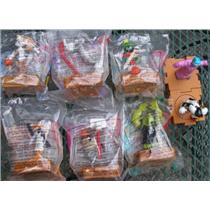 McDonalds 1996 Space Jam Complete Set of 8 Toys