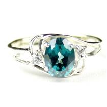 SR176, Paraiba Topaz, 925 Sterling Silver Ring