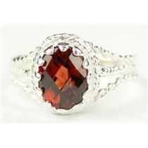 Mozambique Garnet, 925 Sterling Silver Ring, SR070