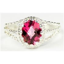 Pure Pink Topaz, 925 Sterling Silver Ring, SR070