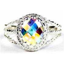 Mercury Mist Topaz, 925 Sterling Silver Ring, SR070