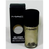 MAC Nail Lacquer Screaming Bright ( Glitter Gold ) Boxed