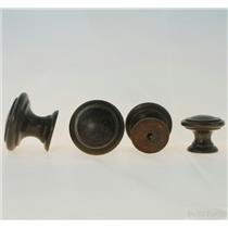 Brass Cabinet Knob Flamed Antique Finish Drawer Pull Furniture Handle