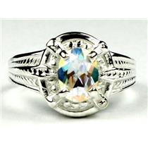 SR284, Mercury Mist Topaz, 925 Sterling Silver Ring