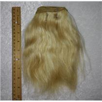 Ox hair weft coarse Blonde 25 straight 7-9" x 95" 45-50g  25735 HP
