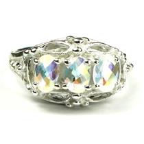 SR163, Mercury Mist Topaz, Sterling Silver Ring