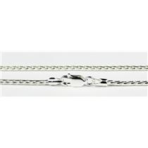 Wheat Chain, Sterling Silver