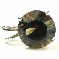SP088, Smoky Quartz 925 Sterling Silver Pendant