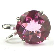 SP089, Pure Pink Topaz 925 Sterling Silver Pendant