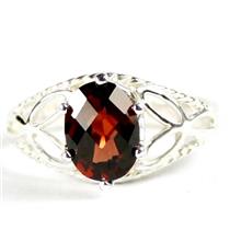 SR137, Mozambique Garnet, 925 Sterling Silver Ring