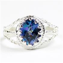 Neptune Garden Topaz, 925 Sterling Silver Ladies Ring, SR070