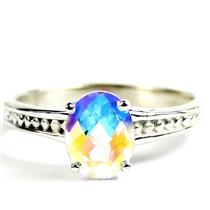 Mercury Mist Topaz, Sterling Silver Ladies Ring, SR371