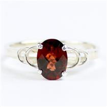 SR300, Mozambique Garnets, 925 Sterling Silver Ladies Ring