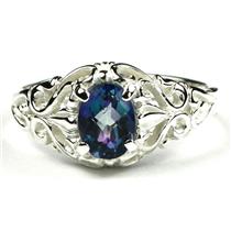 Neptune Garden Topaz, 925 Sterling Silver Ladies Ring, SR113