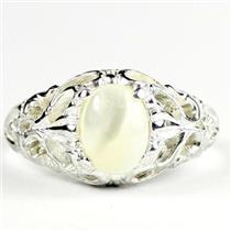 Mother of Pearl, 925 Sterling Silver Ladies Ring, SR113