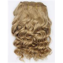 Blonde 14 wavy mohair weft coarse  6-8" x200"  26528  FP