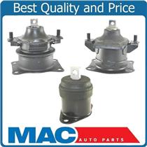 (3) 100% New Front Right Engine Mount Kit for Honda Accord 3.0L 03-05 No Hybrid