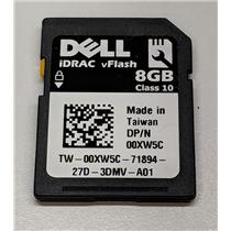 Dell 0XW5C GR6JR 9F5K9 8GB vFLASH SD Card for iDRAC6 iDRAC7 iDRAC8