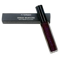 MAC Superglass Lip Gloss Fab Frenzy ( Deep Blue-Purple ) Boxed