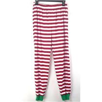 Family PJs Womens Pajama Set Red Holiday Stripe Size S New Lounge