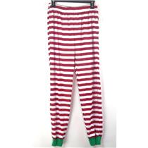 Family PJs Womens Pajama Set Red Holiday Stripe Size S New Lounge