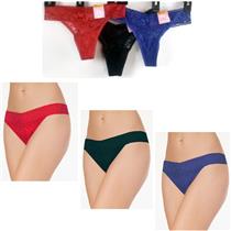 Womens Jenni Jennifer More Lace Thong Choose Color & Size NWT Panty