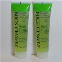 Two (2) Nick Chavez Beverly Hills Rock Star Amp Gel 9 oz Hair Styling