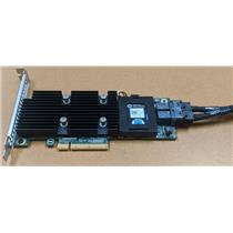 Dell PERC H730 Adapter 1GB 12Gbp/s SAS PCI-E Short Bracket 44GNF w/ cables