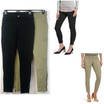 Womens Hue Cargo Twill Skimmer Leggings Choose Size & Color New