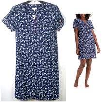 Charter Club Printed Cotton Sleepshirt Nightgown Fluttered Flora XS New Pajama