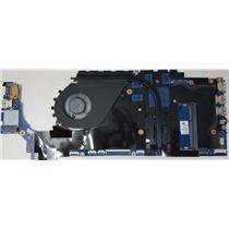 HP Envy 14t-j100 Laptop Motherboard LA-C492P w/i5-6200U@2.30GHz w/Heatsink & Fan