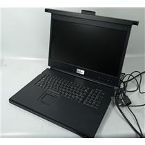 Emerson Avocent LRA185KMM-001 USB Rackmount KVM Console 520-889-501