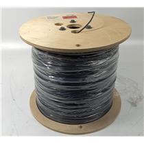 NEW #14 AWG Gauge Loop Duct Solid Copper Core Black Insulated Wire 2500FT Spool