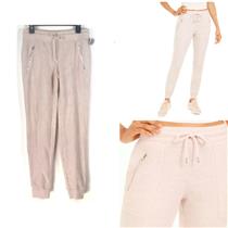 Ideology Waffle Knit Jogger Pants Shimmer Pink Choose Size New