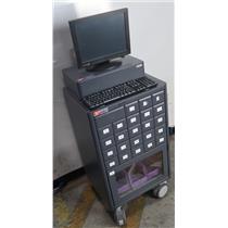 Metro MDB-25S Gen IV Med Dispensing Cabinet 25 Drawers W/ Monitor - SEE DESC
