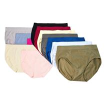 5 Pair Carole Hochman Womans Seamless Brief New Sz S-XL Mixed Open Stock No Box