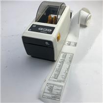 Zebra ZD410 2" 203dpi Direct Thermal Monochrome USB Label Printer - PRINTER ONLY