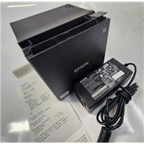 Epson TM-M30 Model M335A Direct Thermal POS 3" Receipt Printer W/ Power Supply