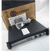 New Open Box Crown CDi 4000 2CH 1200W 2/4/8 Ω 70/140V Commercial Power Amplifier